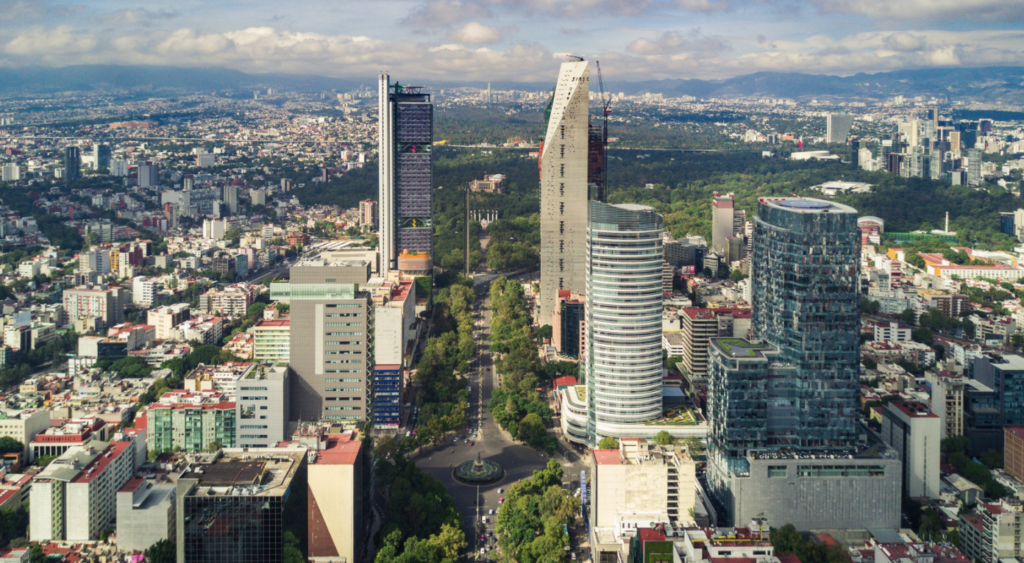 Mexico City Skyline