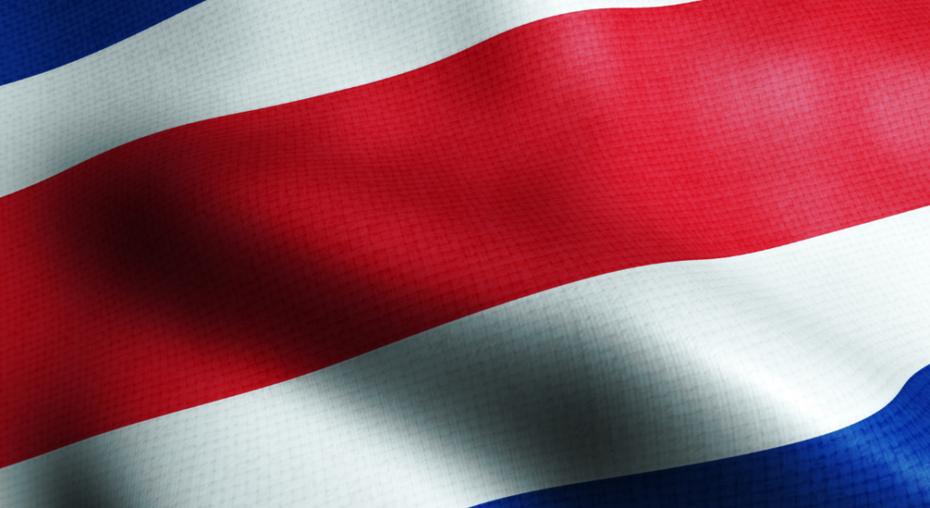 Costa Rican Flag