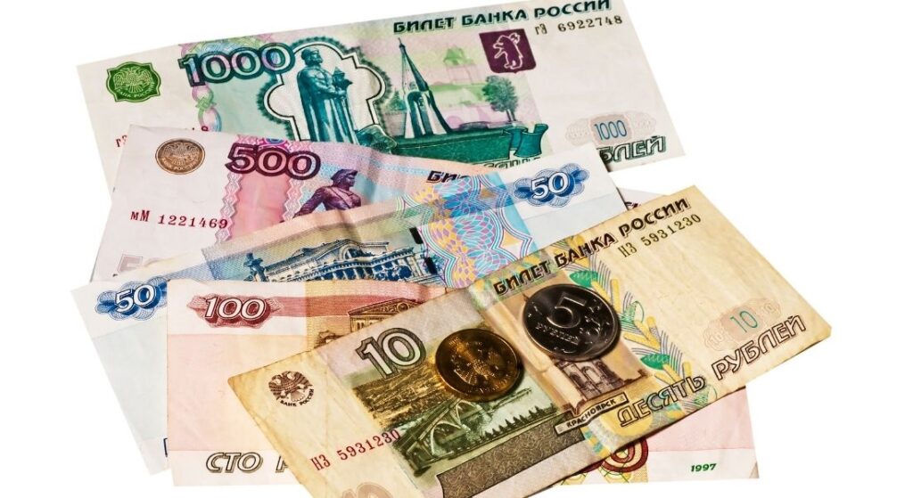 Russian rubles